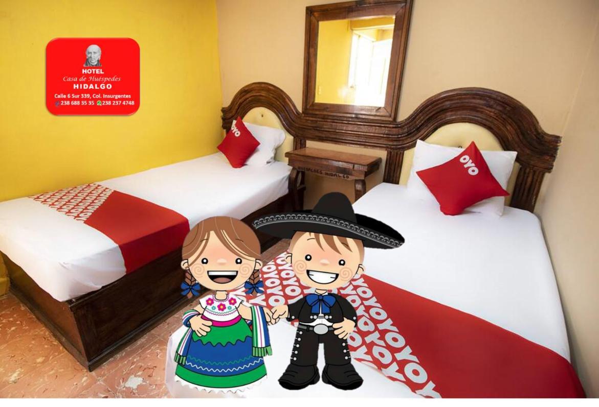 Hotel Casa De Huespedes Hidalgo Tehuacan Bagian luar foto