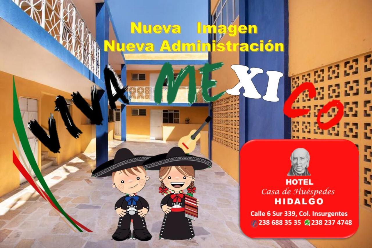 Hotel Casa De Huespedes Hidalgo Tehuacan Bagian luar foto